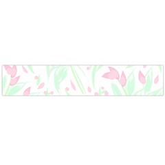 Tropical Island T- Shirt Pattern Love Collection Large Premium Plush Fleece Scarf 