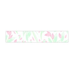 Tropical Island T- Shirt Pattern Love Collection Premium Plush Fleece Scarf (Mini)