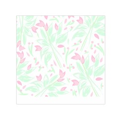 Tropical Island T- Shirt Pattern Love Collection Square Satin Scarf (30  X 30 ) by maxcute