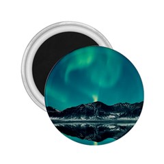 Blue And Green Sky And Mountain 2 25  Magnets