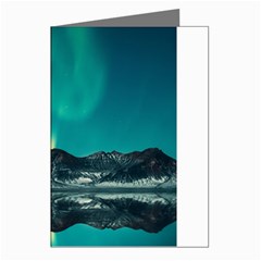 Blue And Green Sky And Mountain Greeting Cards (pkg Of 8)