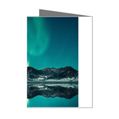 Blue And Green Sky And Mountain Mini Greeting Cards (pkg Of 8) by Jancukart