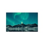 Blue And Green Sky And Mountain Sticker (Rectangular) Front