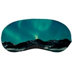 Blue And Green Sky And Mountain Sleeping Mask Front