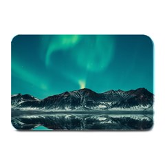 Blue And Green Sky And Mountain Plate Mats