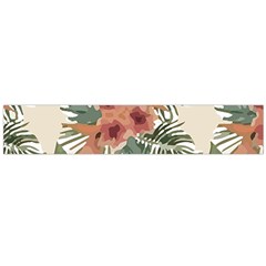 Tropical T- Shirt Tropical Attractive Floral T- Shirt Large Premium Plush Fleece Scarf  by maxcute