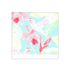 Tropical T- Shirt Tropical Fascinating Unfold T- Shirt Satin Bandana Scarf 22  X 22  by maxcute