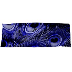 Purple Peacock Feather Body Pillow Case (dakimakura)