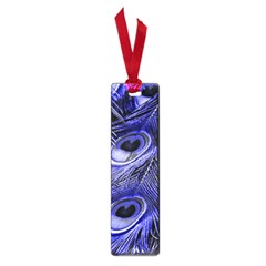 Purple Peacock Feather Small Book Marks