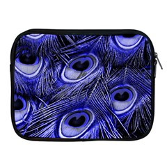 Purple Peacock Feather Apple Ipad 2/3/4 Zipper Cases by Jancukart