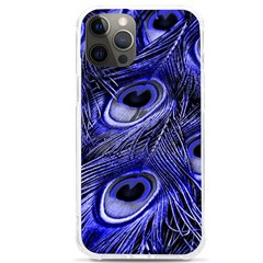 Purple Peacock Feather Iphone 12 Pro Max Tpu Uv Print Case by Jancukart