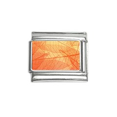 Orange Leaves Colorful Transparent Texture Of Natural Background Italian Charm (9mm)