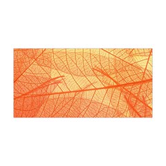 Orange Leaves Colorful Transparent Texture Of Natural Background Yoga Headband