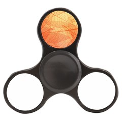 Orange Leaves Colorful Transparent Texture Of Natural Background Finger Spinner