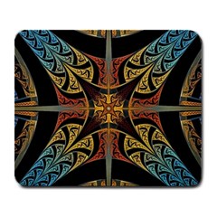 Abstract, Pattern Arabesque Design Tile Decoration Seamless Large Mousepad