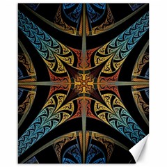 Abstract, Pattern Arabesque Design Tile Decoration Seamless Canvas 16  X 20 