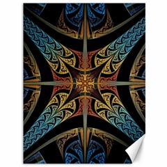 Abstract, Pattern Arabesque Design Tile Decoration Seamless Canvas 36  X 48 