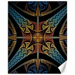 Abstract, Pattern Arabesque Design Tile Decoration Seamless Canvas 11  x 14  10.95 x13.48  Canvas - 1