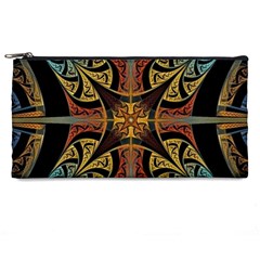 Abstract, Pattern Arabesque Design Tile Decoration Seamless Pencil Case by Jancukart