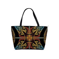 Abstract, Pattern Arabesque Design Tile Decoration Seamless Classic Shoulder Handbag