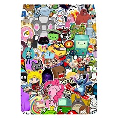 Assorted Cartoon Characters Doodle  Style Heroes Removable Flap Cover (s) by Jancukart