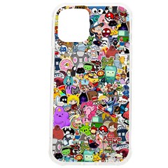 Assorted Cartoon Characters Doodle  Style Heroes Iphone 12 Pro Max Tpu Uv Print Case by Jancukart