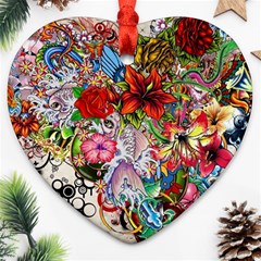 Romantic Cotton Pattern Wallpaper Texture Design Art Ornament (heart)