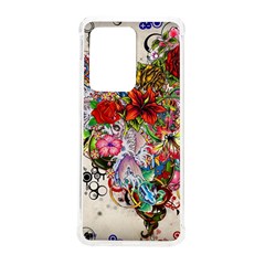 Romantic Cotton Pattern Wallpaper Texture Design Art Samsung Galaxy S20 Ultra 6 9 Inch Tpu Uv Case