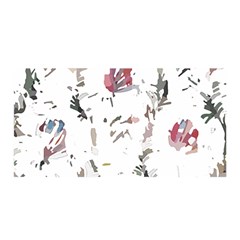 Tropical T- Shirt Tropical Garden Garden T- Shirt Satin Wrap 35  x 70 