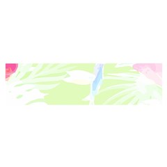 Tropical T- Shirt Tropical Gorgeous Deforest T- Shirt Oblong Satin Scarf (16  X 60 ) by maxcute