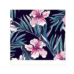 Tropical T- Shirt Tropical Graceful Flower T- Shirt Square Satin Scarf (30  X 30 ) by maxcute