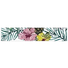 Tropical T- Shirt Tropical Magnificent Flower T- Shirt Small Premium Plush Fleece Scarf by maxcute