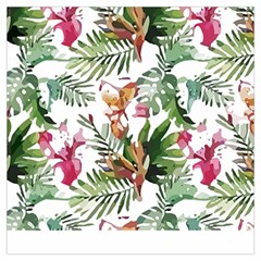 Tropical T- Shirt Tropical Majestic Floral T- Shirt Lightweight Scarf  by maxcute