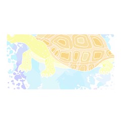 Turtle Gift T- Shirtturtle T- Shirt Satin Wrap 35  X 70  by maxcute