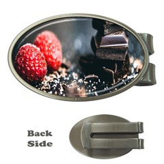 Chocolate Dark Money Clips (oval)  by artworkshop