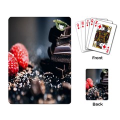 Chocolate Dark Playing Cards Single Design (rectangle)