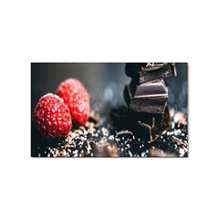 Chocolate Dark Sticker Rectangular (100 Pack) by artworkshop