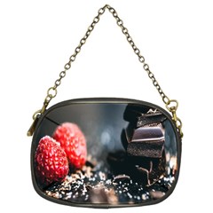 Chocolate Dark Chain Purse (two Sides) by artworkshop