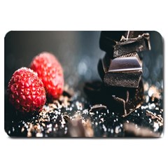 Chocolate Dark Large Doormat by artworkshop