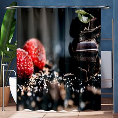 Chocolate Dark Shower Curtain 60  X 72  (medium)  by artworkshop