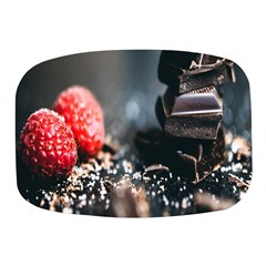 Chocolate Dark Mini Square Pill Box by artworkshop