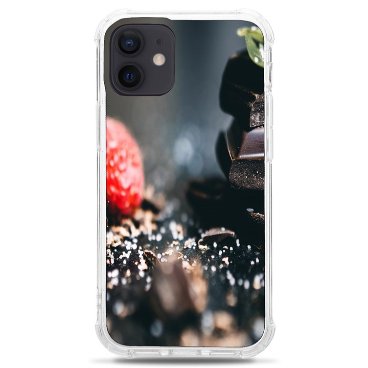 Chocolate dark iPhone 12 mini TPU UV Print Case	