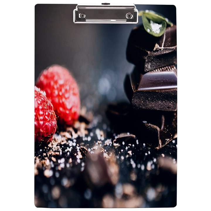 Chocolate dark A4 Acrylic Clipboard