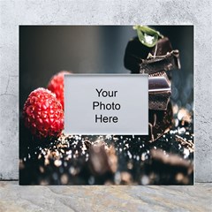 Chocolate Dark White Wall Photo Frame 5  X 7  by artworkshop