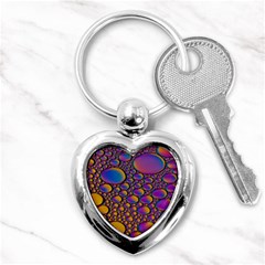 Bubble Color Key Chain (heart) by artworkshop