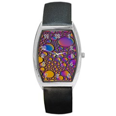 Bubble Color Barrel Style Metal Watch by artworkshop