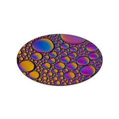 Bubble Color Sticker Oval (10 Pack) by artworkshop