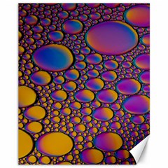 Bubble Color Canvas 11  X 14  by artworkshop