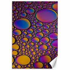 Bubble Color Canvas 20  X 30  by artworkshop