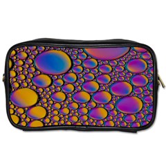 Bubble Color Toiletries Bag (one Side) by artworkshop